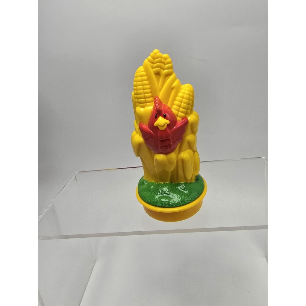 Fisher Price Little People Farm Corn Stalk Cornstalk Red Bird Fall Halloween